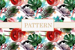 Colorful watercolor patterns png Product Image 5
