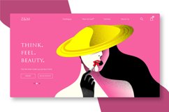 Beauty and Cosmetics - Banner Page Product Image 1