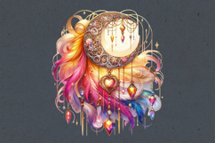 Celestial Boho Sublimation design PNG Product Image 2