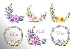 Happy Easter. Watercolor collection Product Image 14