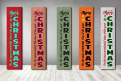 Christmas Porch Sign SVG PNG EPS DXF Merry Christmas SVG Product Image 3