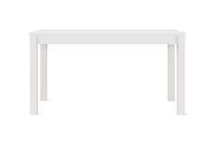 Blank rectangular table mockup, isolated on white background Product Image 1