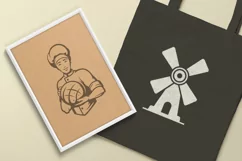 Bakery and pastry food silhouettes and icons Product Image 3