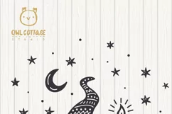 Scandinavian Gnomes SVG, Good Night Gnome with Lantern, Tomt Product Image 14