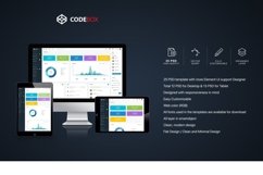 CodeBox – Admin Dashboard UI Product Image 1