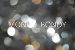 Round blurred bokeh. Festive background. Product Image 1