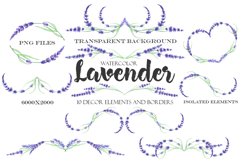 Lavender decor elements Product Image 2