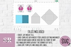 Birthday card insert design| Paper cutting | Cricut Joy svg Product Image 7