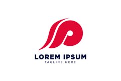 Letter SP initial Logo Design Vector Isolated Product Image 1