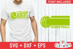 Basketball SVG | Basketball Template 0034 | Shirt Design Product Image 1