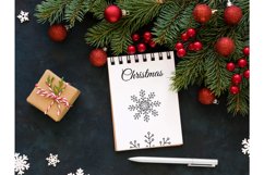 50 Snow flake brush stamps for procreate Procreate brushes Product Image 7