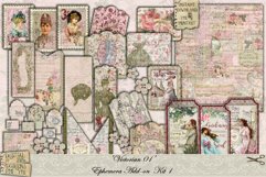 Shabby Chic | Victorian | Junk Journal Kit | Ephemera Product Image 1