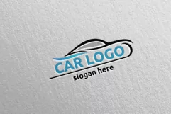 Auto Car Logo for Sport Cars, Rent, Wash or Mechanic Product Image 3