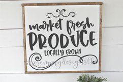 Market Fresh Produce SVG Product Image 1