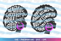 Girls-Afro girl svg Product Image 1