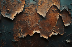 Rusted Metal Surface with Peeling Layers Background Product Image 1