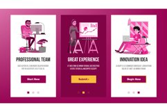 Web Page Banners Design Vector. Business Graphic. Future Product Image 1