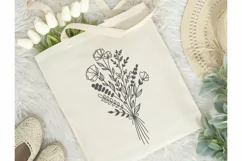 Bouquet SVG file, Flower Svg files, Flower SVG, Flower cut Product Image 3