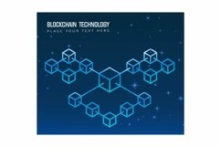 bitcoin and cryptocurrency background and vector picture Product Image 1