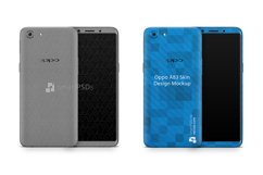 Oppo A83 Vinyl Skin Design Mockup 2018 Product Image 1