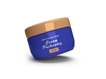 Cosmetic Cream Jar Packaging Mockup Template Bundle Product Image 11