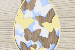 Easter laser cut file - Butterfly Egg Product Image 5