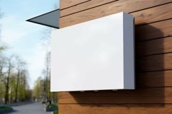 Commercial Building Fascia Signboard Mockup Product Image 1