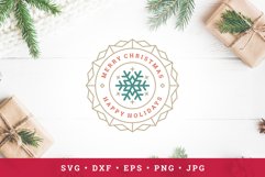 Christmas saying design with ornament decoration Product Image 1