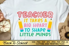 Teacher SVG PNG EPS DXF Files for Cutting and Printing Product Image 1