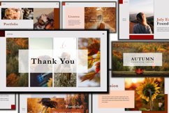 Autumn Stylish Lookbook Keynote Template Product Image 2