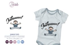 Juhuu SVG | Junge SVG Product Image 1