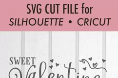 Sweet Valentine Wishes - Hearts - Love - SVG Product Image 3