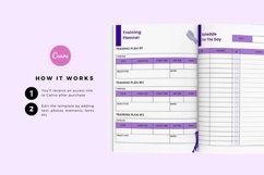 Training Planner, Canva Template Product Image 3