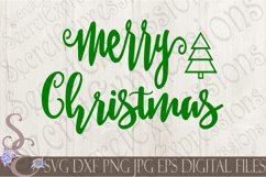 Merry Christmas SVG Bundle 5 Designs Product Image 6