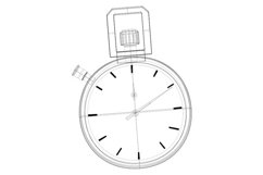 Stopwatch Wireframe Product Image 1