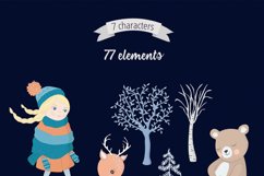 Scandinavian Winter Illustration Set Product Image 8