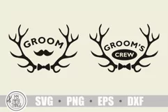 Groom svg, Groom's crew svg, Bachelor party svg Product Image 2