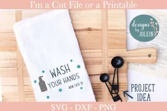 Wash Your Hands SVG, PNG, DXF Product Image 2