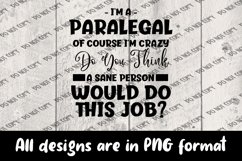 Funny Paralegal Sublimation File Product Image 1