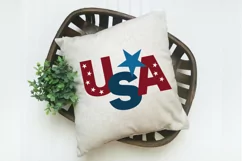 USA SVG Cut File - Patriotic SVG DXF EPS PNG Product Image 4
