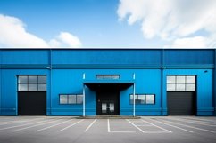 Commercial Aluminium Building Fascia Logo Signage Mockup Product Image 1