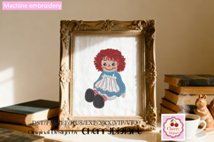 Vintage Raggedy Andy Machine Embroidery Design Product Image 1