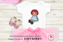 Vintage Raggedy Andy Machine Embroidery Design Product Image 5