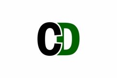 CD logo design vector template Product Image 1