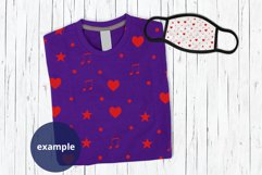 Purple T-shirt & Face Mask Mockup, Tshirt PSD mockup Product Image 2
