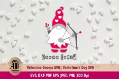 Valentine Gnomes SVG|Cupid SVG |Valentine's day SVG Product Image 2