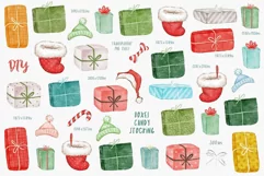Woof Christmas Watercolor Product Image 14