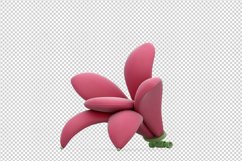 Isometric Arm Chair 3D isolated render Product Image 1