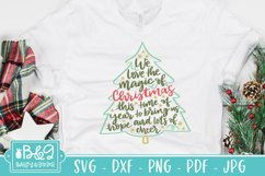 Christmas Sign SVG | Magic of Christmas SVG Product Image 3
