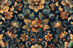 Abstract Floral Pattern Background Wallpaper Product Image 1